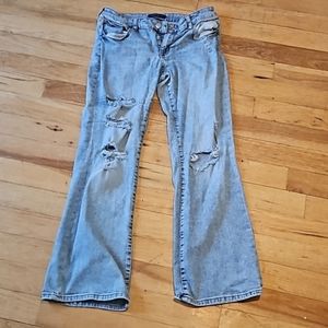 Aeropostle low rise flare jean